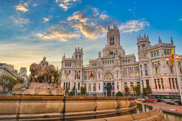 Veduta di Madrid